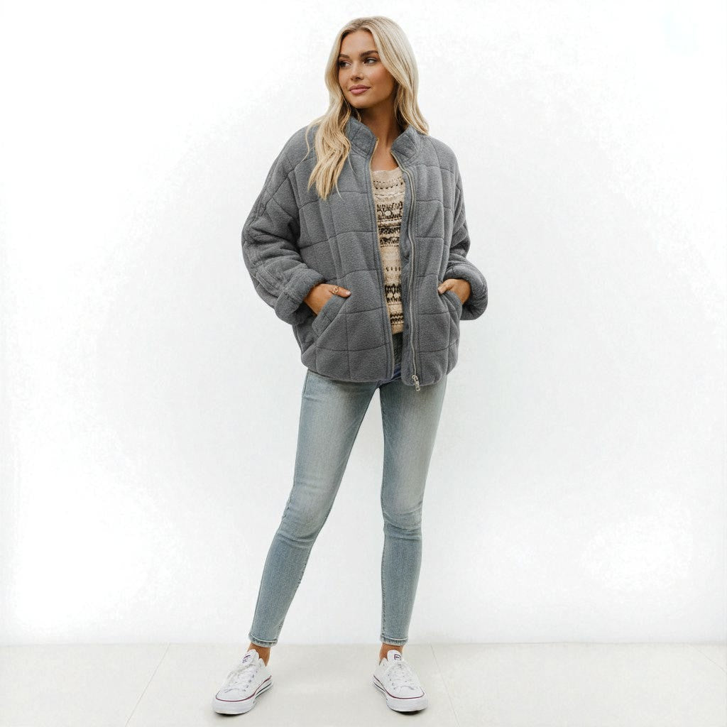 Elegante Steppjacke mit modernem Komfortschnitt