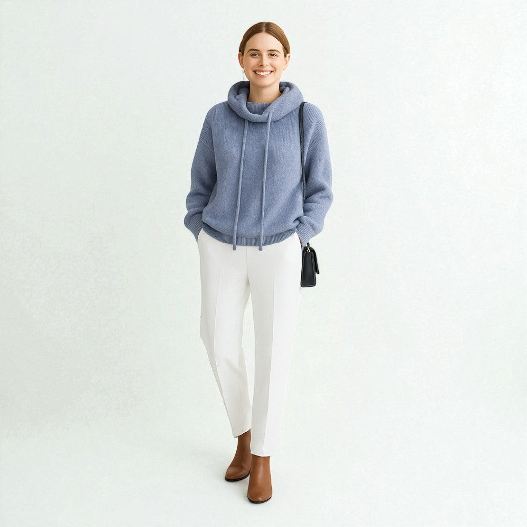 Bequemer Rollkragenpullover mit modernem Oversize-Look