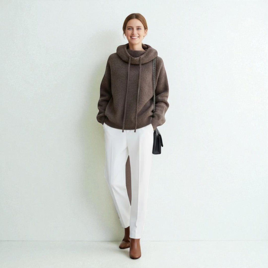 Bequemer Rollkragenpullover mit modernem Oversize-Look