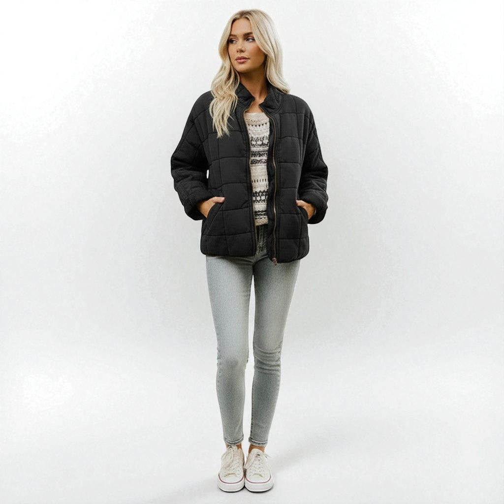 Elegante Steppjacke mit modernem Komfortschnitt