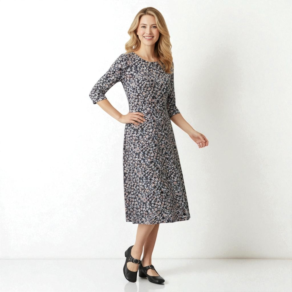 Elegante Komfortschuhe mit stilvollem Riemen und Absatz