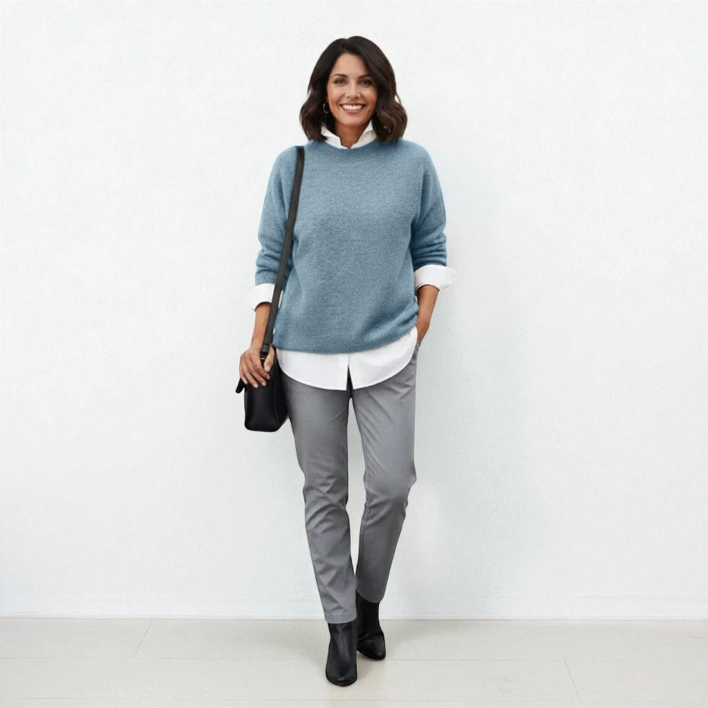 Eleganter Pullover mit modernem Schnitt für stilvolle Outfits