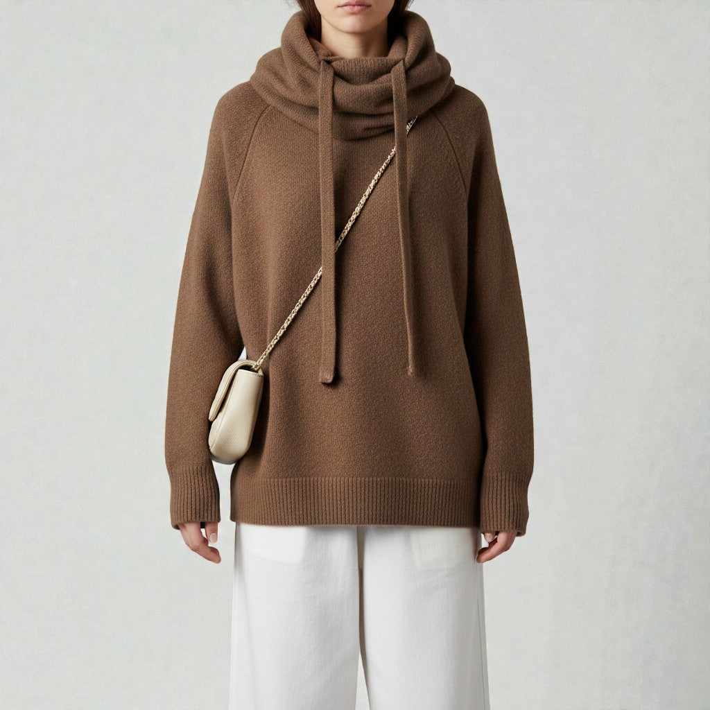 Bequemer Rollkragenpullover mit modernem Oversize-Look