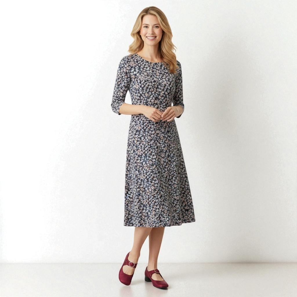 Elegante Komfortschuhe mit stilvollem Riemen und Absatz