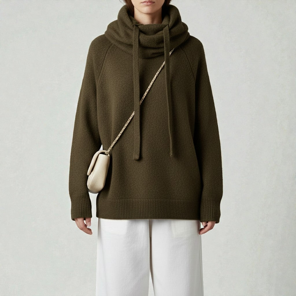 Bequemer Rollkragenpullover mit modernem Oversize-Look