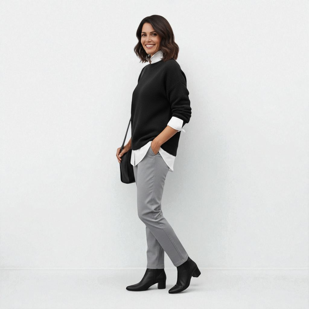 Eleganter Pullover mit modernem Schnitt für stilvolle Outfits