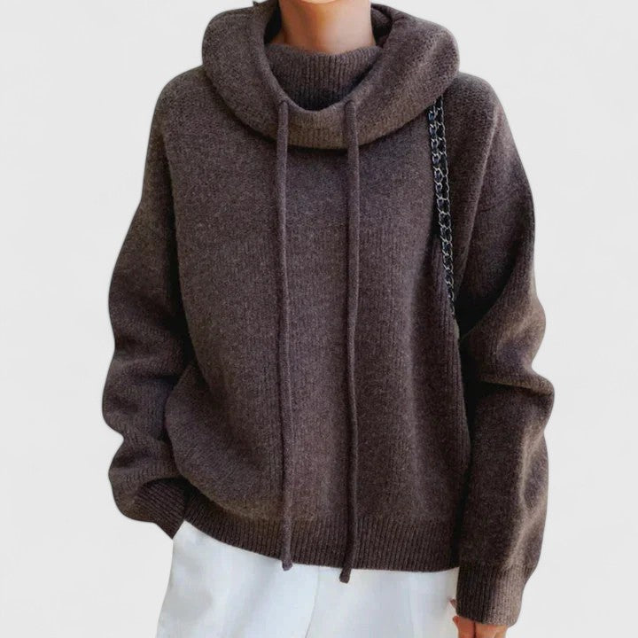 Bequemer Rollkragenpullover mit modernem Oversize-Look