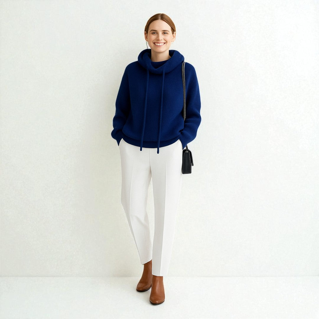 Bequemer Rollkragenpullover mit modernem Oversize-Look