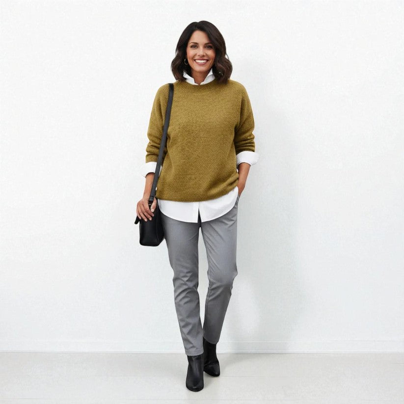 Eleganter Pullover mit modernem Schnitt für stilvolle Outfits