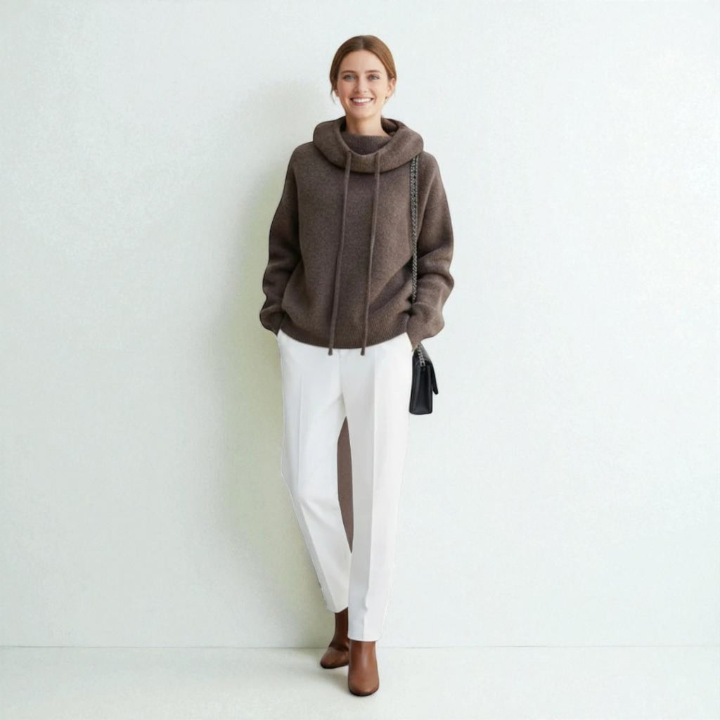 Bequemer Rollkragenpullover mit modernem Oversize-Look